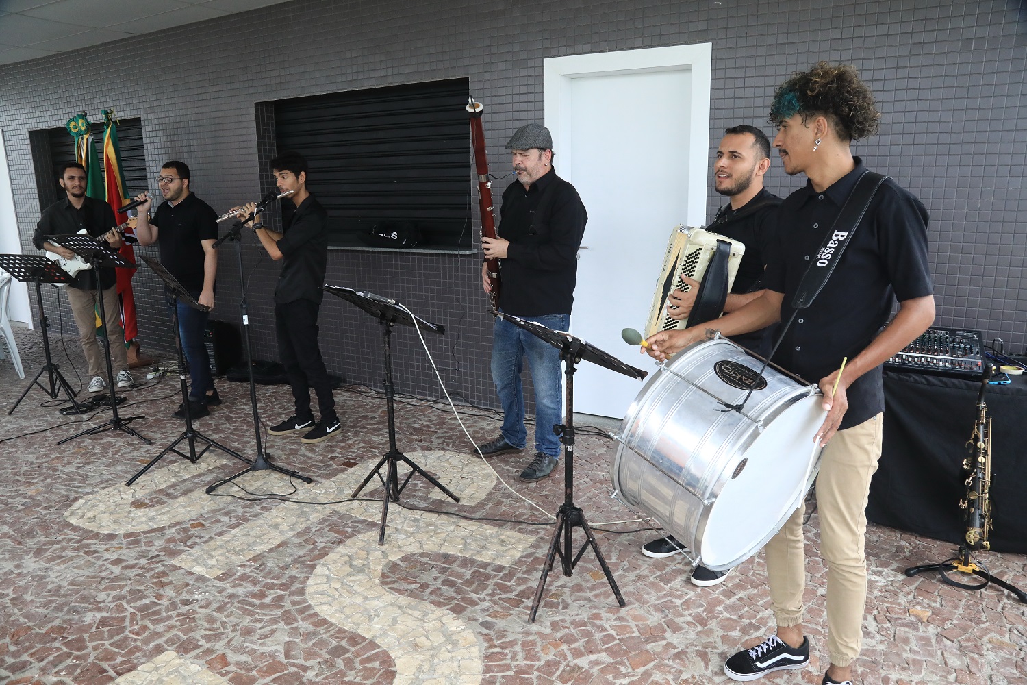 Solenidade contou também com apresentação musical. (foto: Adilson Andrade/Ascom UFS)